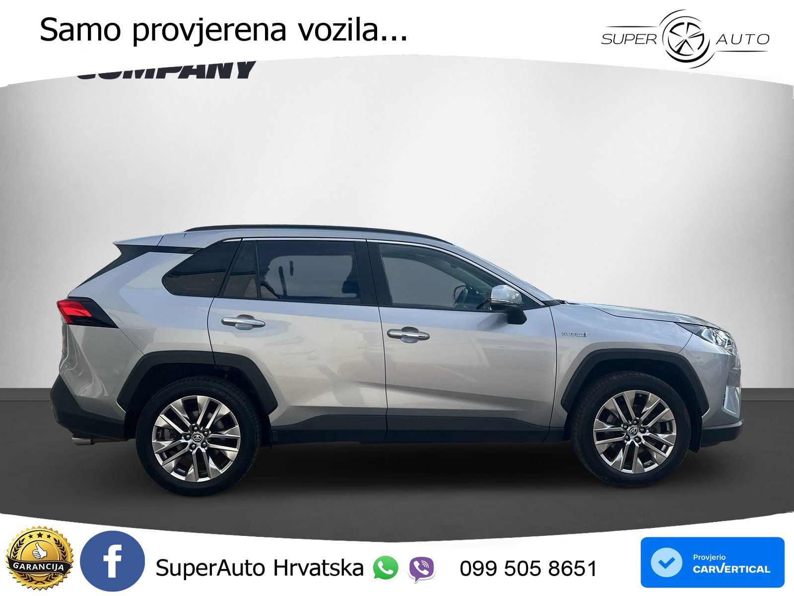 Toyota RAV4 2.5 (222 KS) Hybrid E-Four e-CVT LED+GR SJED+ACC