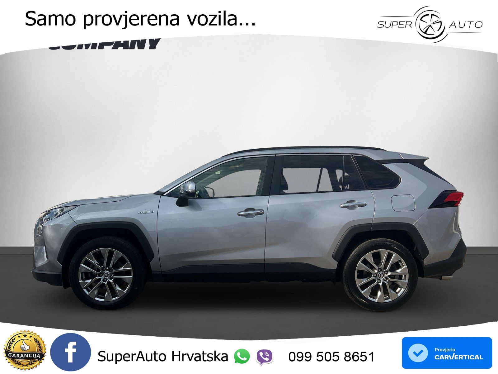 Toyota RAV4 2.5 (222 KS) Hybrid E-Four e-CVT LED+GR SJED+ACC