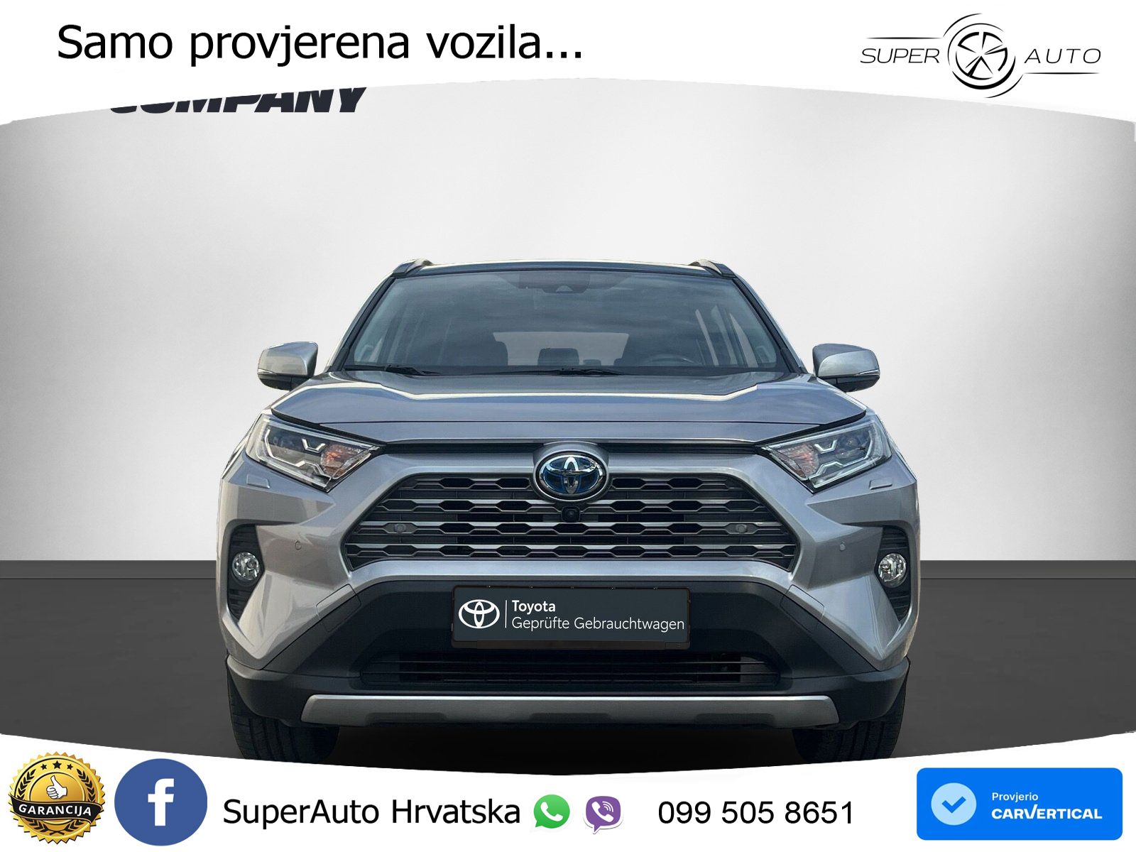 Toyota RAV4 2.5 (222 KS) Hybrid E-Four e-CVT LED+GR SJED+ACC