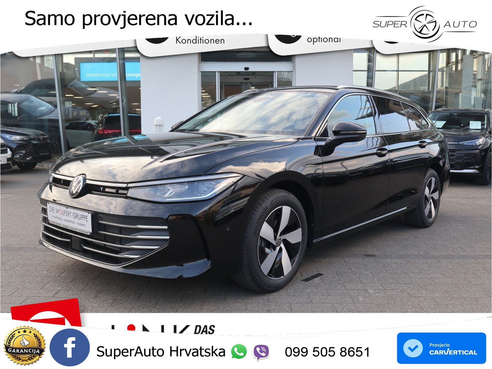 Volkswagen Passat Variant 1.5 eTSI (150 KS) DSG Business LED+GR SJED+ACC
