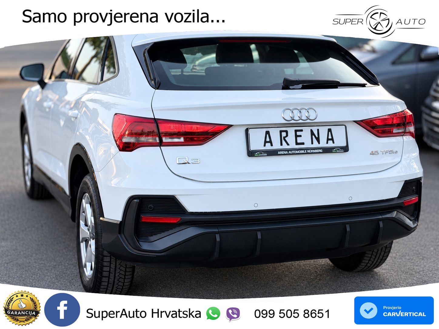 Audi Q3 Sportback 45 TFSIe (245 KS) S tronic