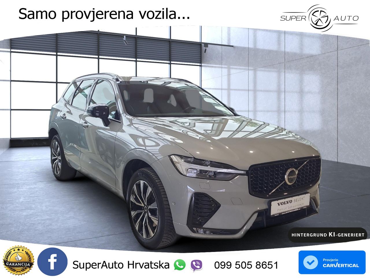 Volvo XC60 B4 Diesel FWD Geartronic LED+GR SJED+ACC
