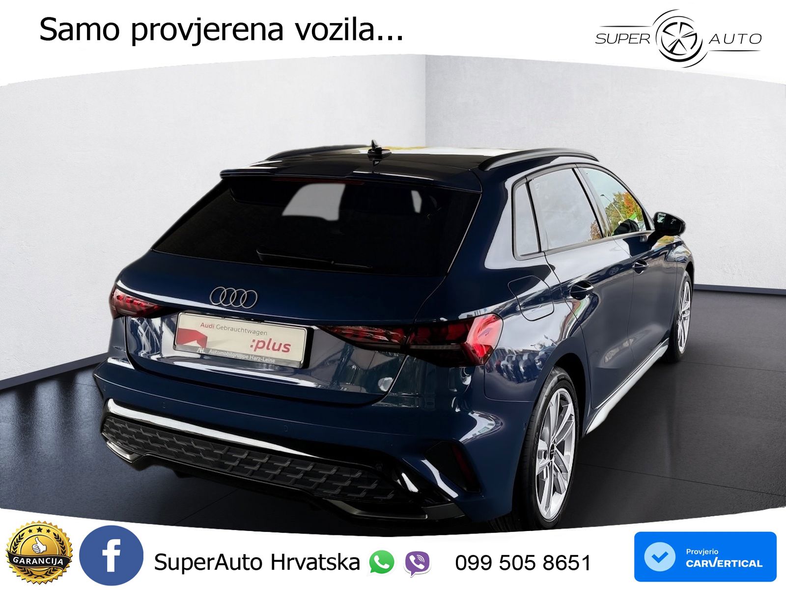 Audi A3 35 TFSI (150 KS) S line LED+GR SJED+ACC