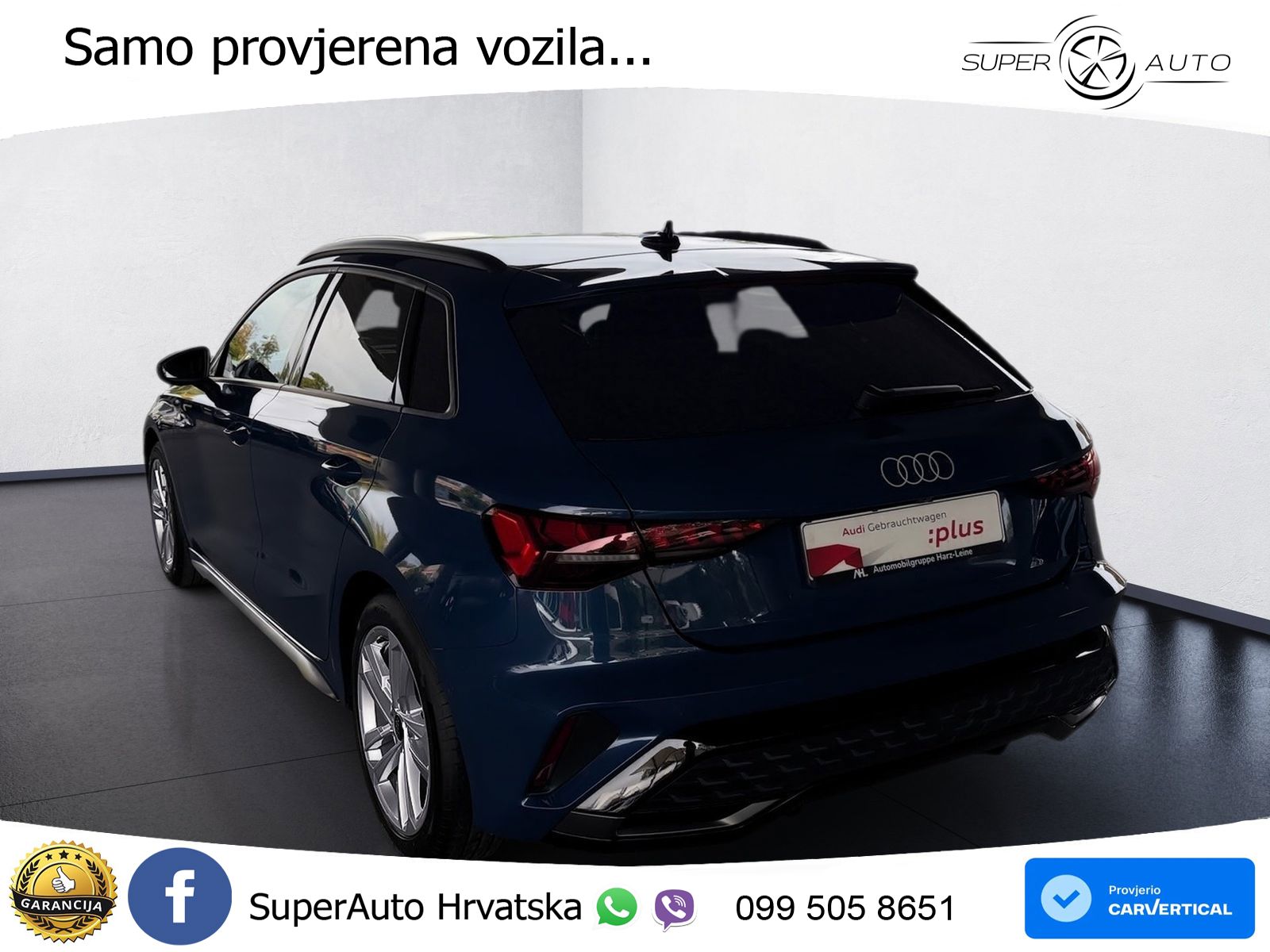 Audi A3 35 TFSI (150 KS) S line LED+GR SJED+ACC