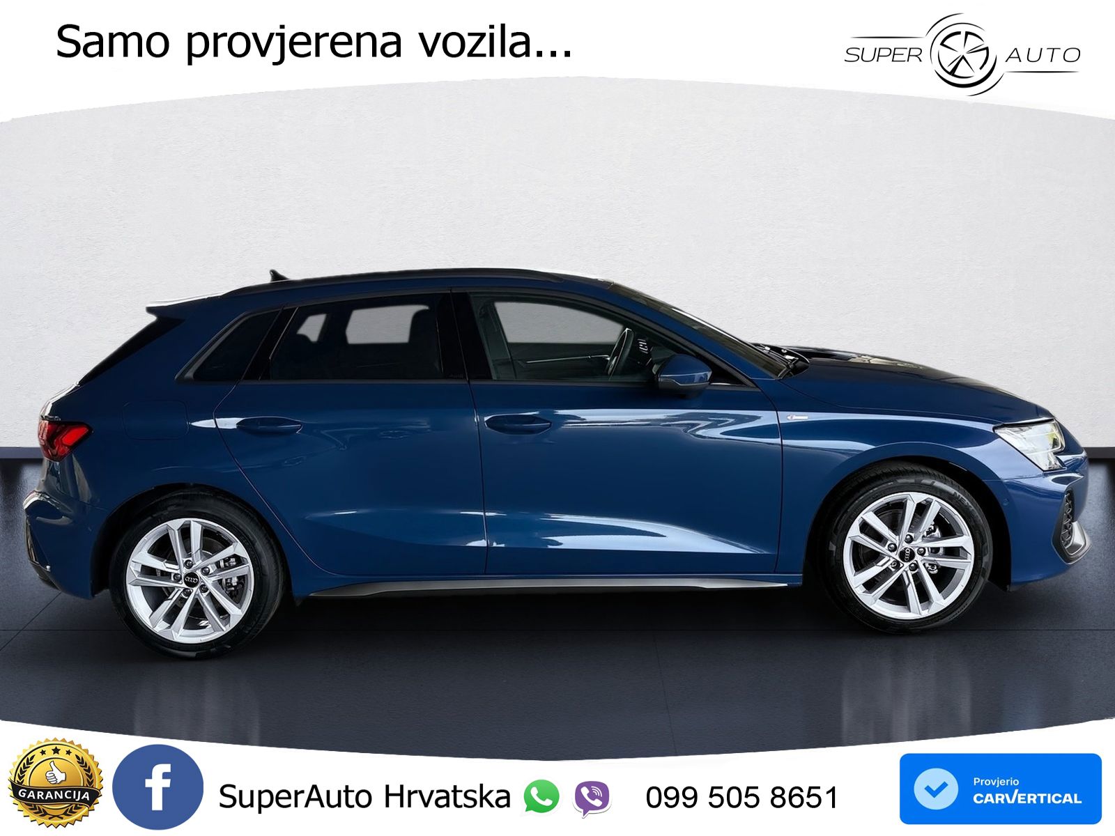 Audi A3 35 TFSI (150 KS) S line LED+GR SJED+ACC