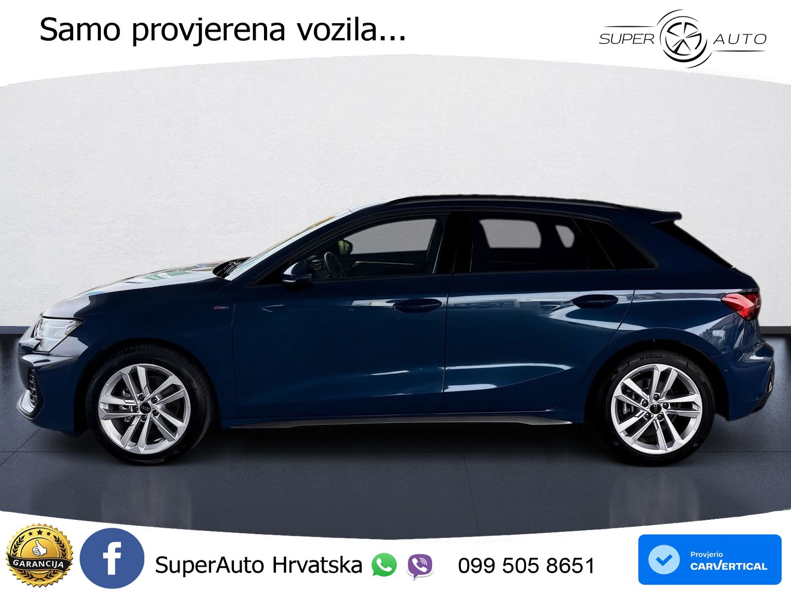 Audi A3 35 TFSI (150 KS) S line LED+GR SJED+ACC
