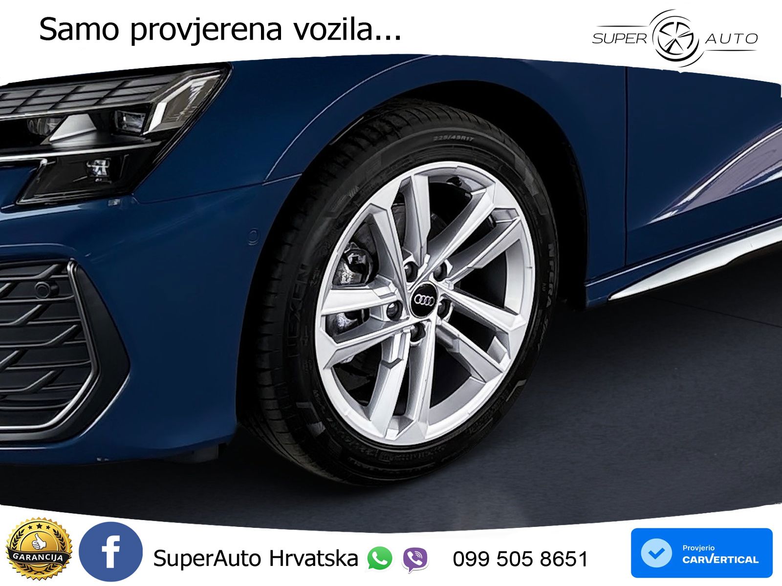 Audi A3 35 TFSI (150 KS) S line LED+GR SJED+ACC