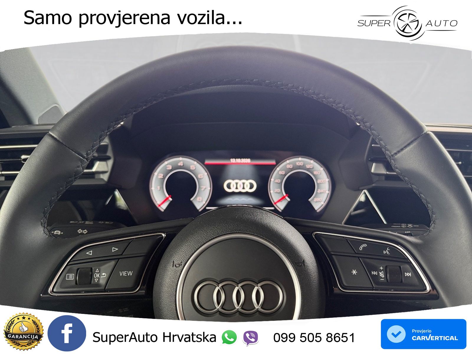 Audi A3 35 TFSI (150 KS) S line LED+GR SJED+ACC