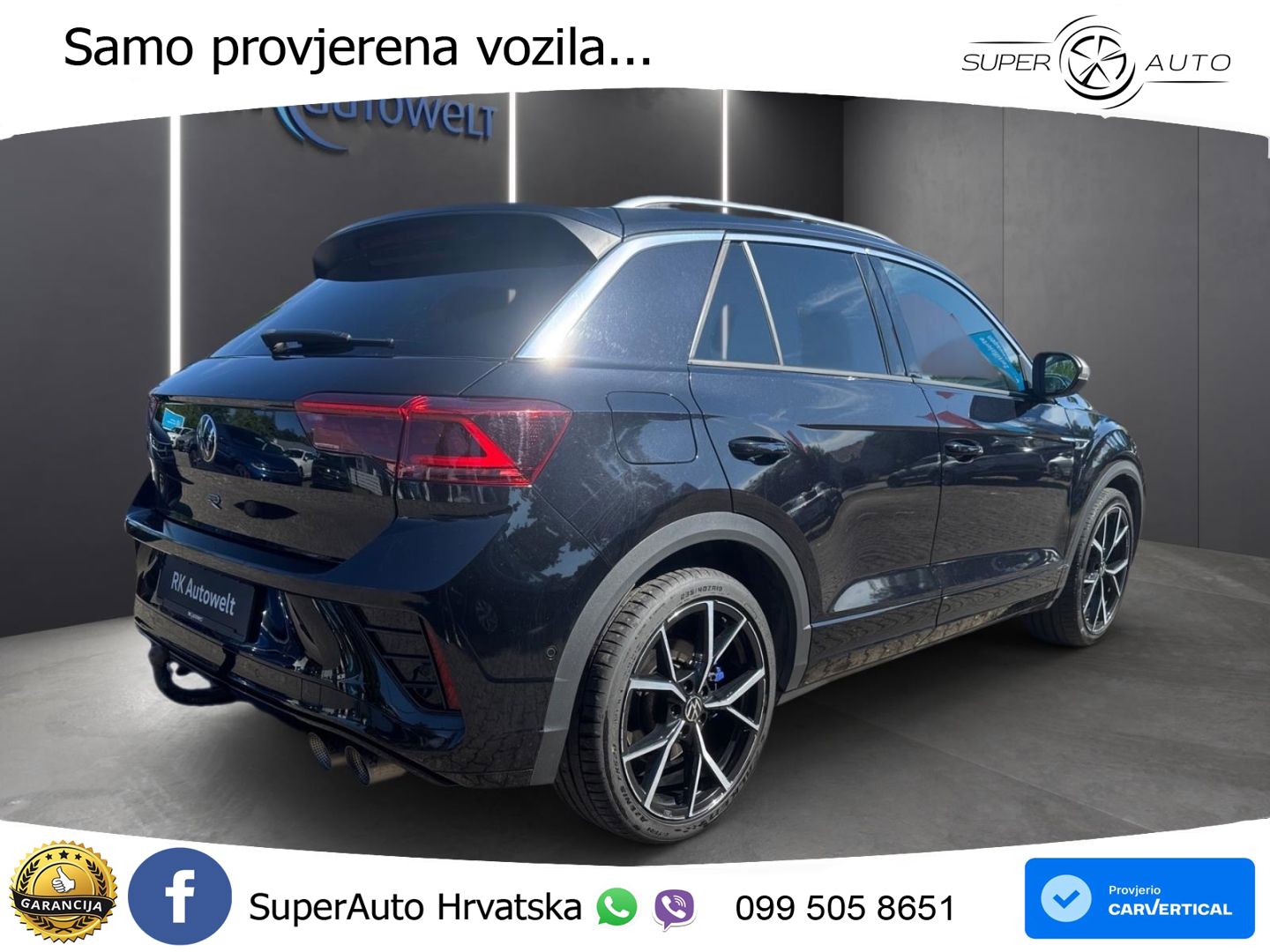 Volkswagen T-Roc I R 2.0 TSI (300 KS) OPF 4M DSG LED+GR SJED+ACC