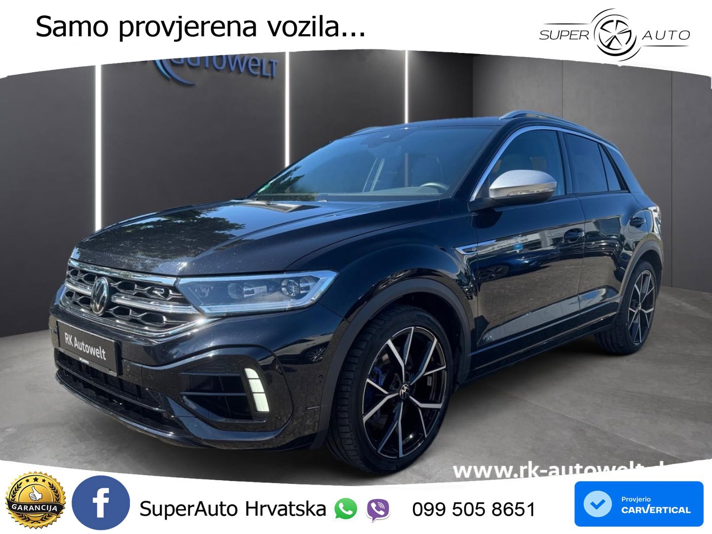 Volkswagen T-Roc I R 2.0 TSI (300 KS) OPF 4M DSG LED+GR SJED+ACC