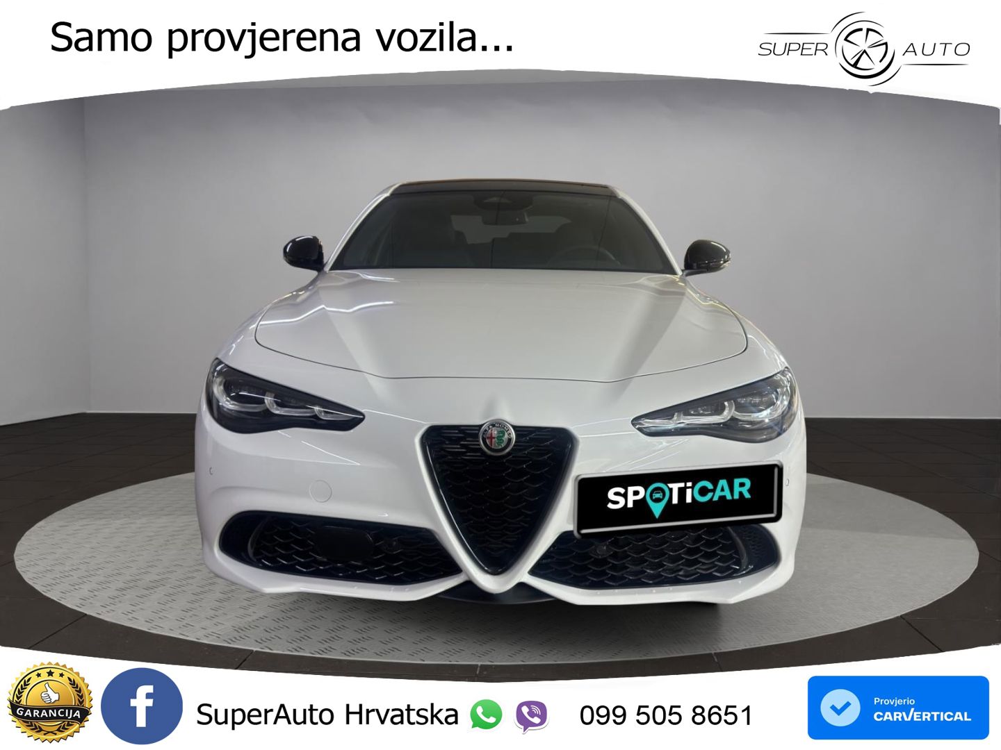 Alfa Romeo Giulia 2.2 MultiJet II (210 KS) Q4 Automatic LED+GR SJED+ACC
