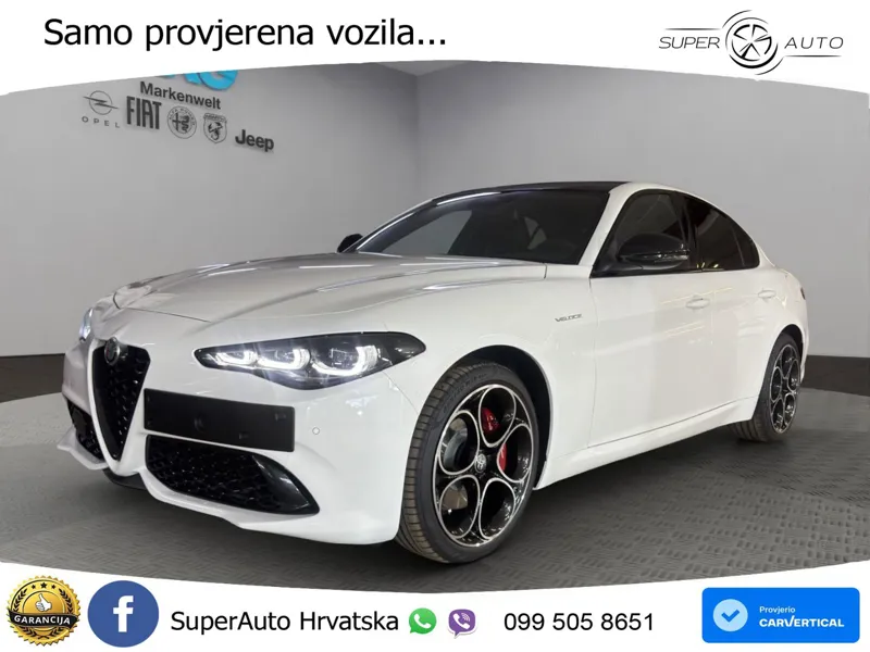 Alfa Romeo Giulia 2.2 MultiJet II (210 KS) Q4 Automatic LED+GR SJED+ACC