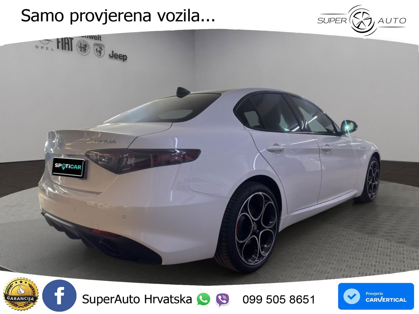 Alfa Romeo Giulia 2.2 MultiJet II (210 KS) Q4 Automatic LED+GR SJED+ACC