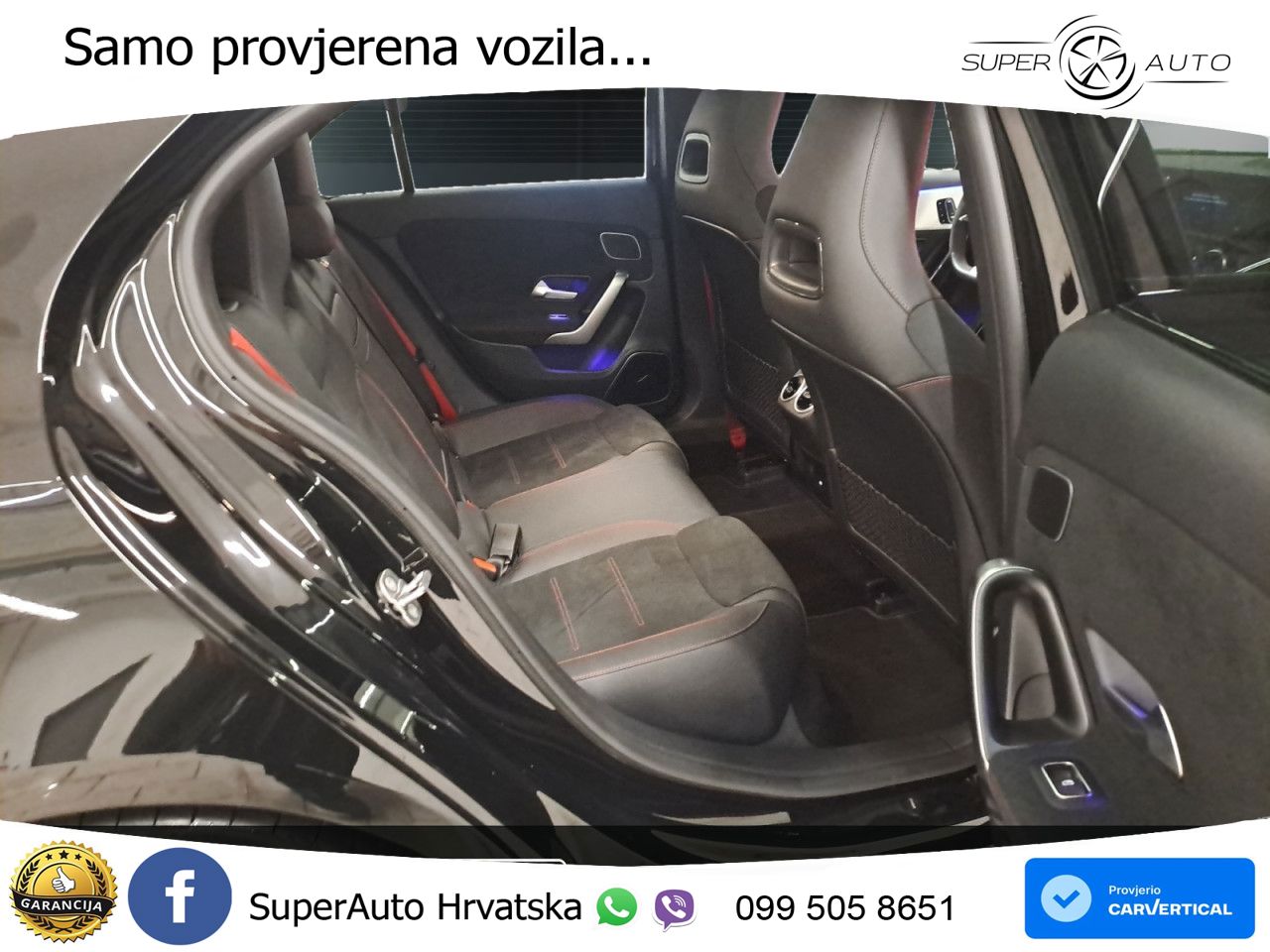 Mercedes-Benz AMG A 45 S 4MATIC+ AMG SPEEDSHIFT DCT 8G ACC+GR SJED+360+PANO