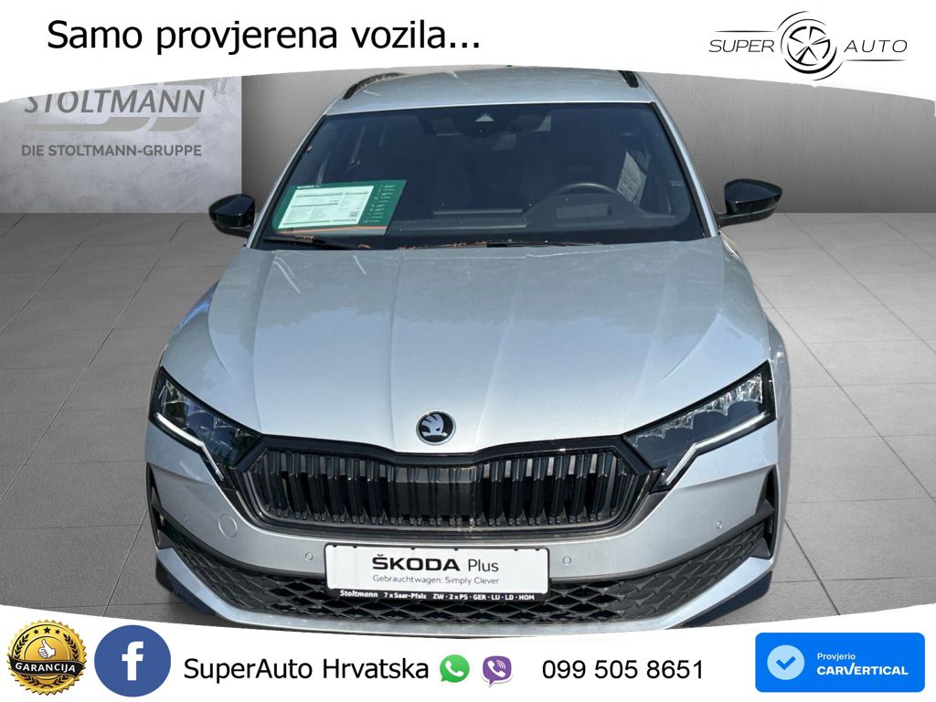 Škoda Octavia Combi 1.5 TSI (150 KS) DSG SportLine LED+GR SJED+ACC