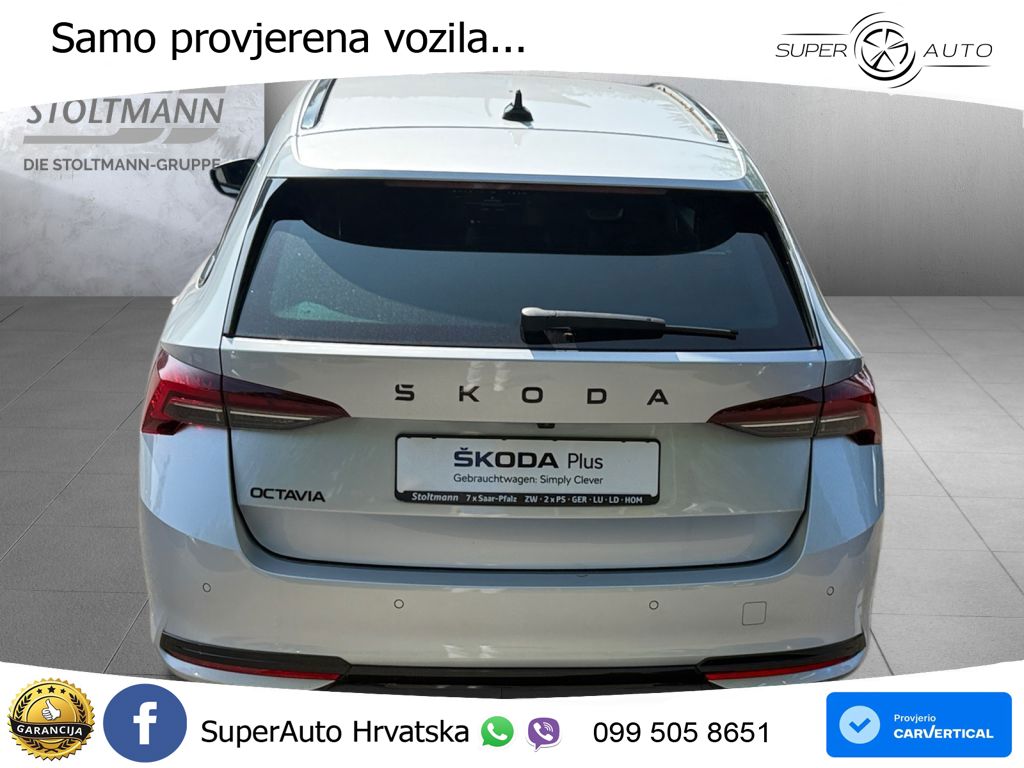 Škoda Octavia Combi 1.5 TSI (150 KS) DSG SportLine LED+GR SJED+ACC