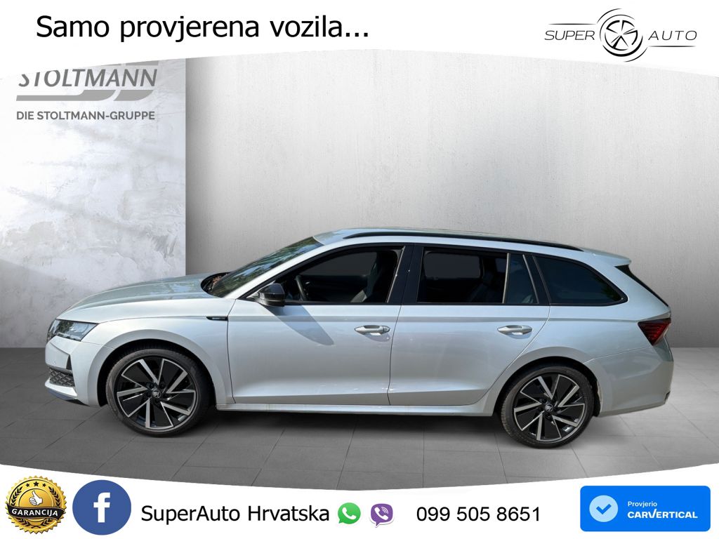 Škoda Octavia Combi 1.5 TSI (150 KS) DSG SportLine LED+GR SJED+ACC