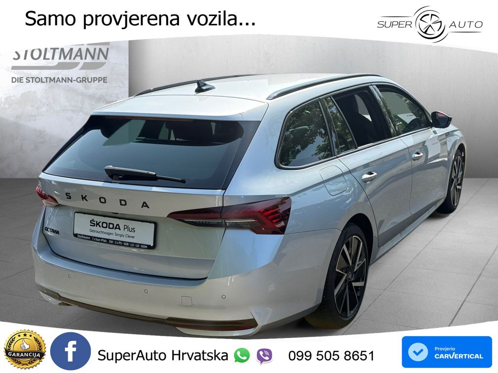 Škoda Octavia Combi 1.5 TSI (150 KS) DSG SportLine LED+GR SJED+ACC