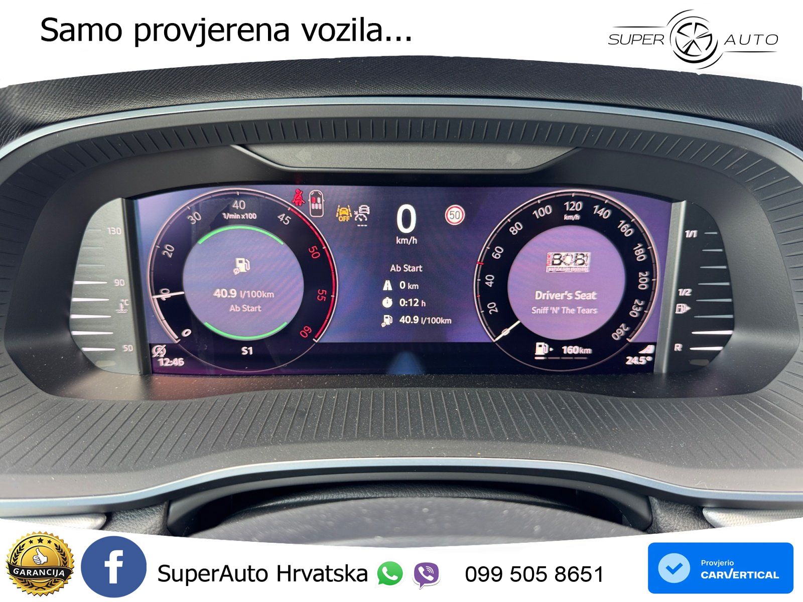 Škoda Octavia Combi 2.0 TDI (150 KS) DSG Selection LED+GR SJED+ACC