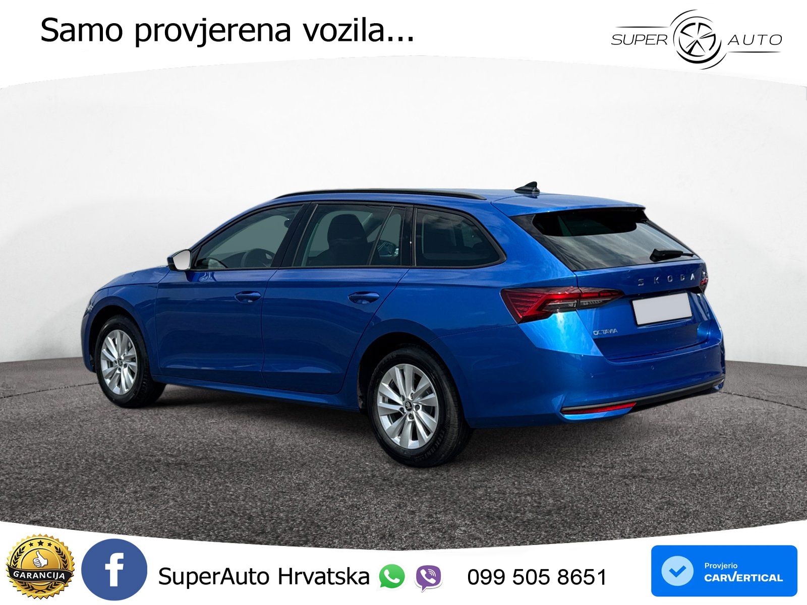 Škoda Octavia Combi 2.0 TDI (150 KS) DSG Selection LED+GR SJED+ACC