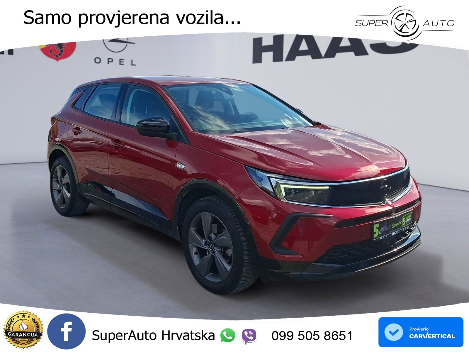 Opel Grandland 1.2i Turbo (130 KS) Automatic GS