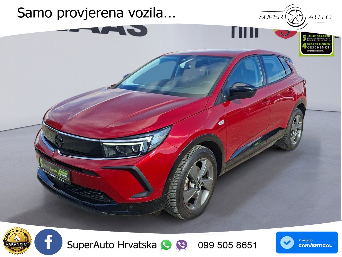 Opel Grandland 1.2i Turbo (130 KS) Automatic GS