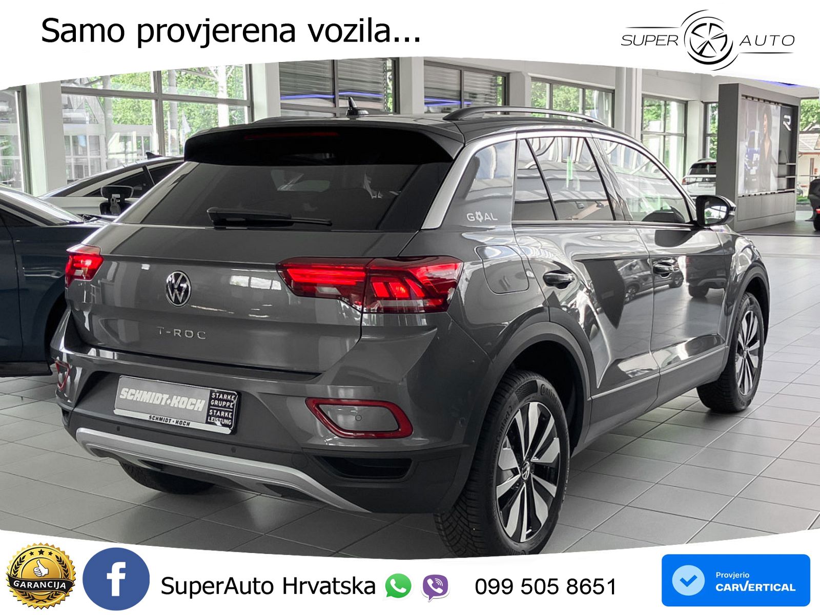 Volkswagen T-Roc 1.5 TSI (150 KS) DSG LED+GR SJED+ACC