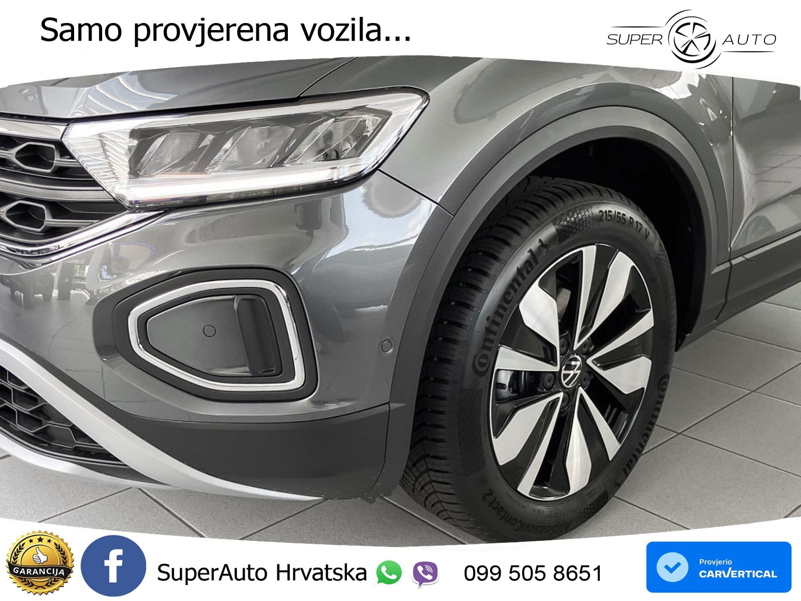 Volkswagen T-Roc 1.5 TSI (150 KS) DSG LED+GR SJED+ACC