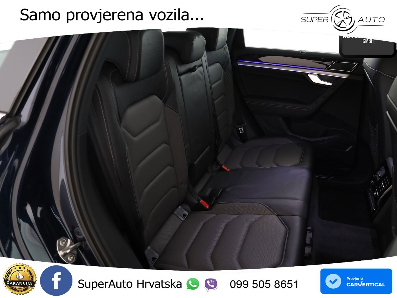 Volkswagen Touareg 3.0 V6 TDI (286 KS) 4MOTION Tiptronic R-Line ZRAČNI+ACC+GR SJED+KAM+PANO