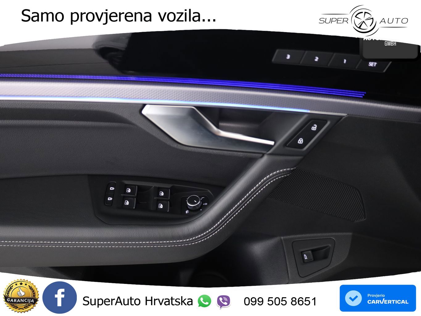 Volkswagen Touareg 3.0 V6 TDI (286 KS) 4MOTION Tiptronic R-Line ZRAČNI+ACC+GR SJED+KAM+PANO