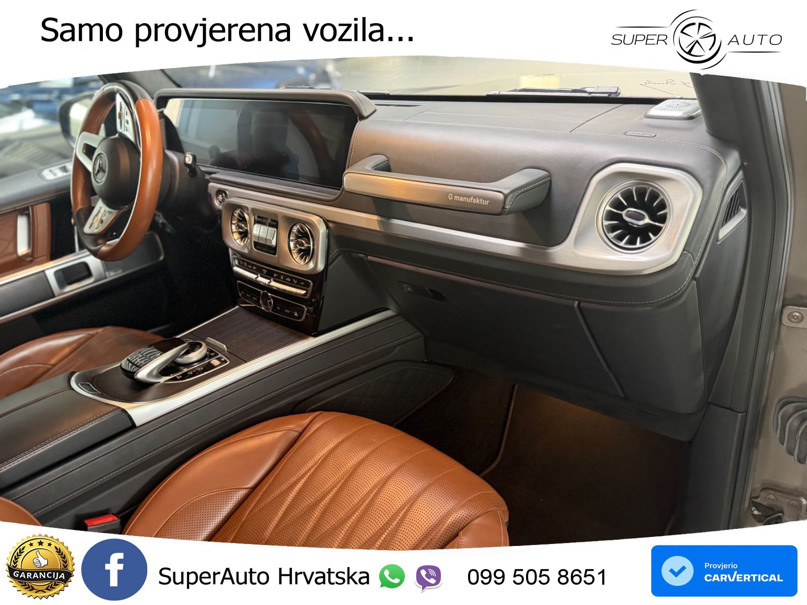 Mercedes G 500 Long V8 (422 KS) 4MATIC 9G-TRONIC AMG ACC+GR SJED+360+PANO