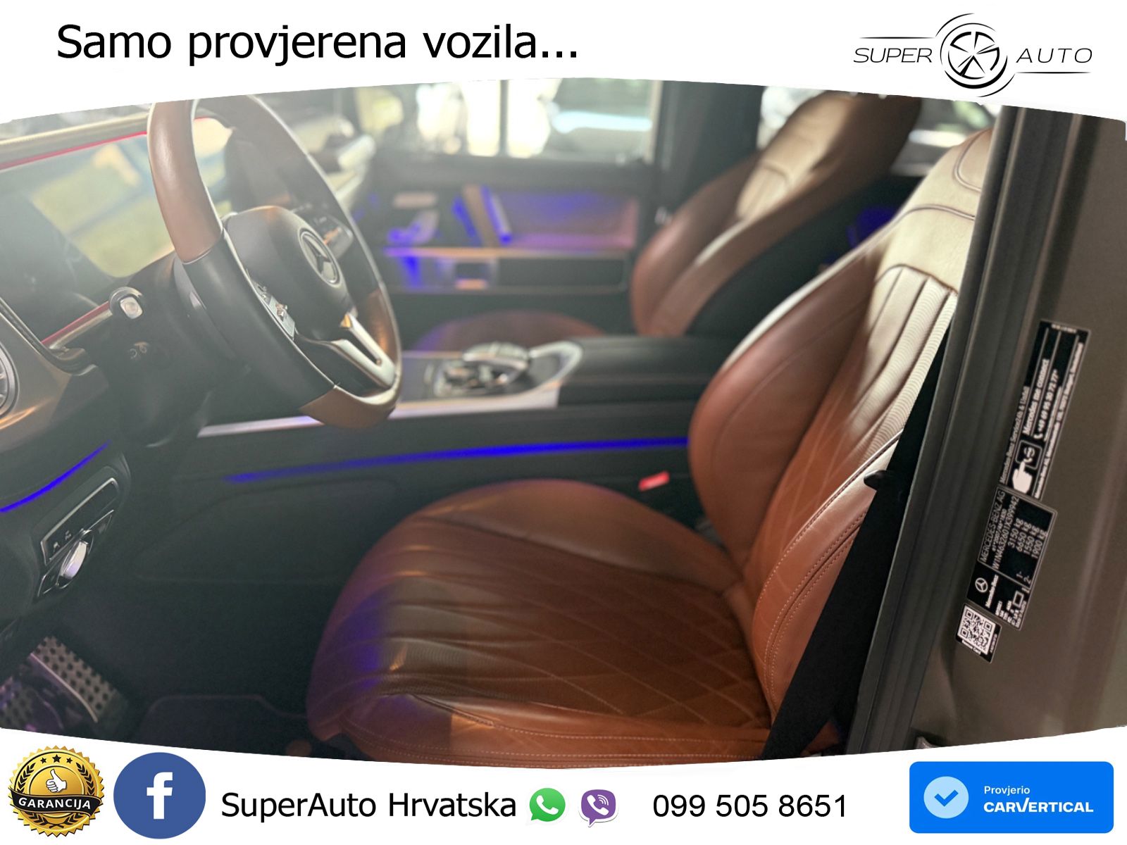 Mercedes G 500 Long V8 (422 KS) 4MATIC 9G-TRONIC AMG ACC+GR SJED+360+PANO
