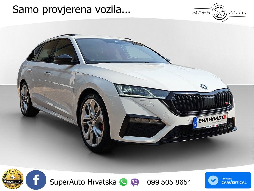Škoda Octavia Combi RS 2.0 TSI (245 KS) DSG LED+GR SJED+ACC