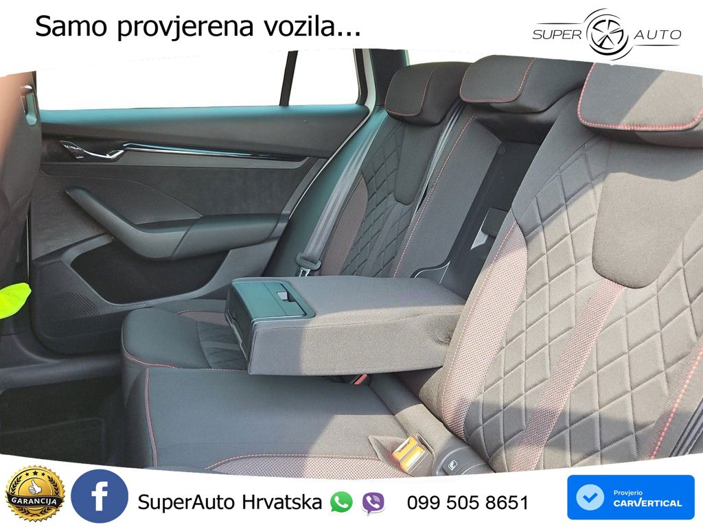 Škoda Octavia Combi RS 2.0 TSI (245 KS) DSG LED+GR SJED+ACC