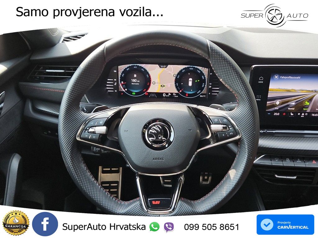 Škoda Octavia Combi RS 2.0 TSI (245 KS) DSG LED+GR SJED+ACC