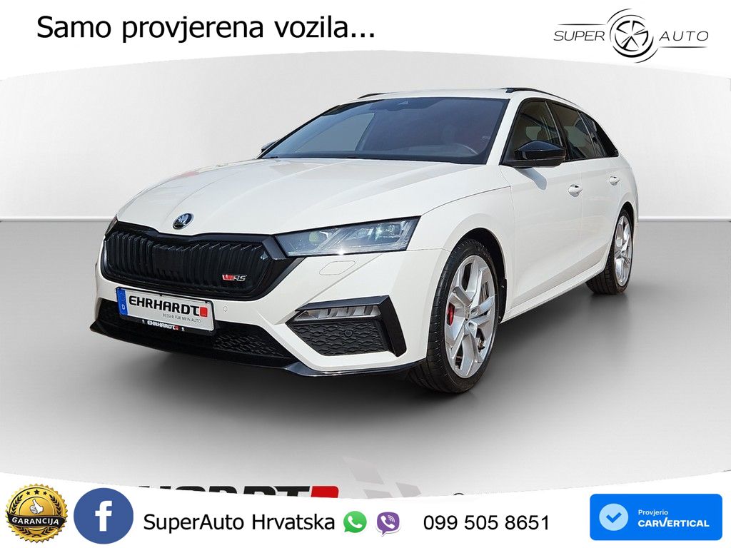 Škoda Octavia Combi RS 2.0 TSI (245 KS) DSG LED+GR SJED+ACC