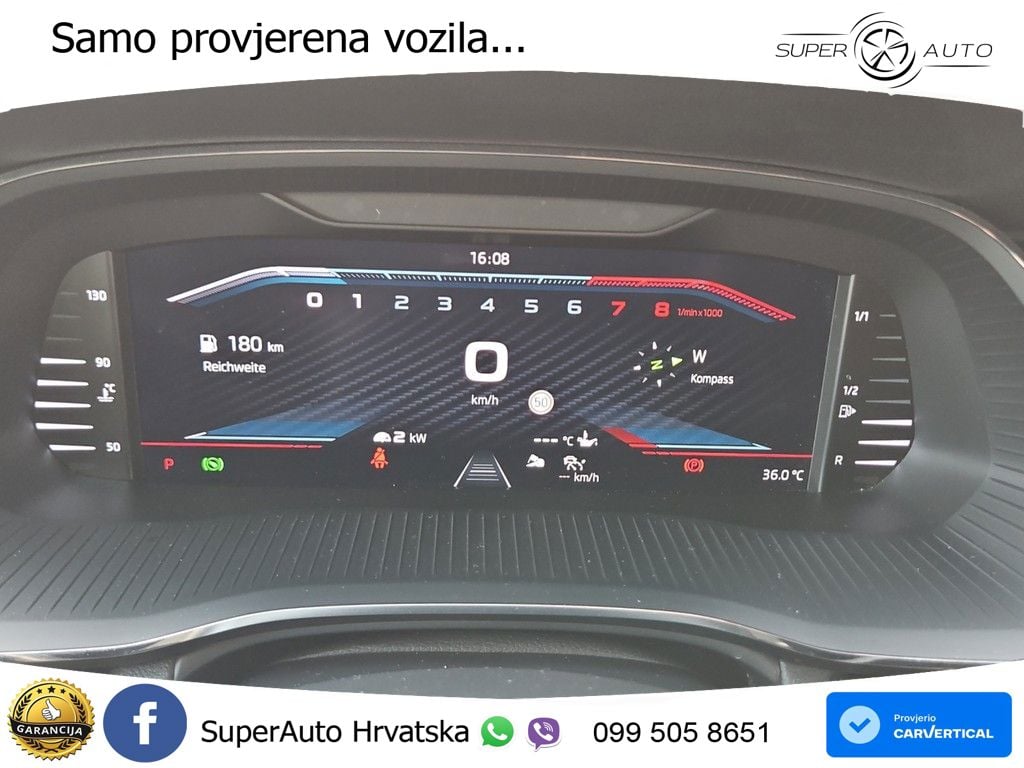 Škoda Octavia Combi RS 2.0 TSI (245 KS) DSG LED+GR SJED+ACC