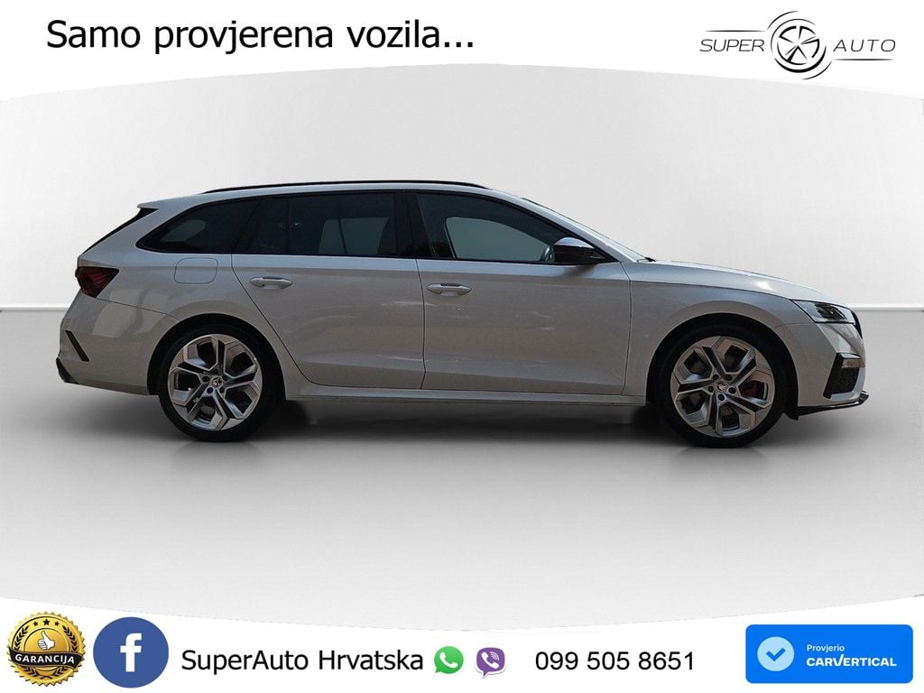 Škoda Octavia Combi RS 2.0 TSI (245 KS) DSG LED+GR SJED+ACC