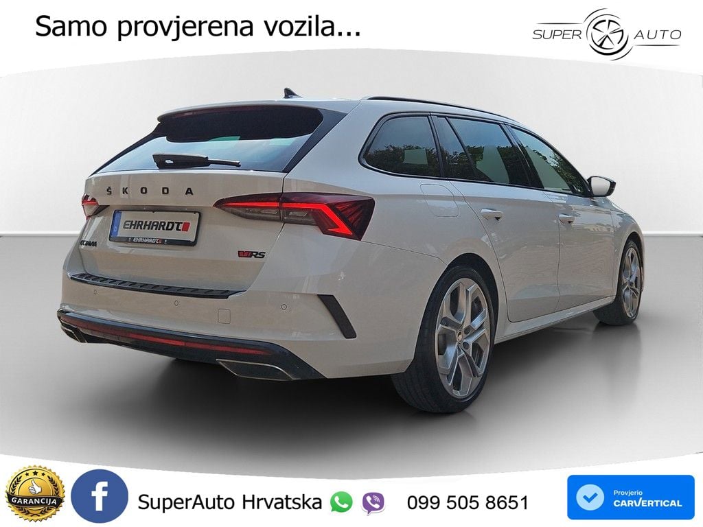 Škoda Octavia Combi RS 2.0 TSI (245 KS) DSG LED+GR SJED+ACC