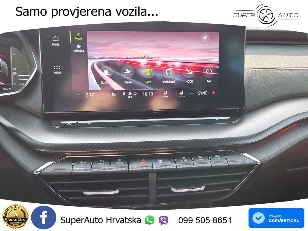 Škoda Octavia Combi RS 2.0 TSI (245 KS) DSG LED+GR SJED+ACC