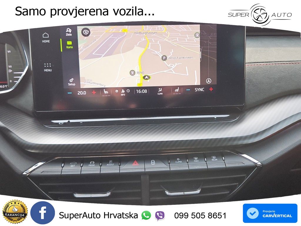 Škoda Octavia Combi RS 2.0 TSI (245 KS) DSG LED+GR SJED+ACC