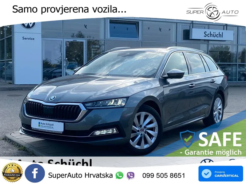 Škoda Octavia Combi 1.5 TSI (150 KS) DSG LED+GR SJED+ACC