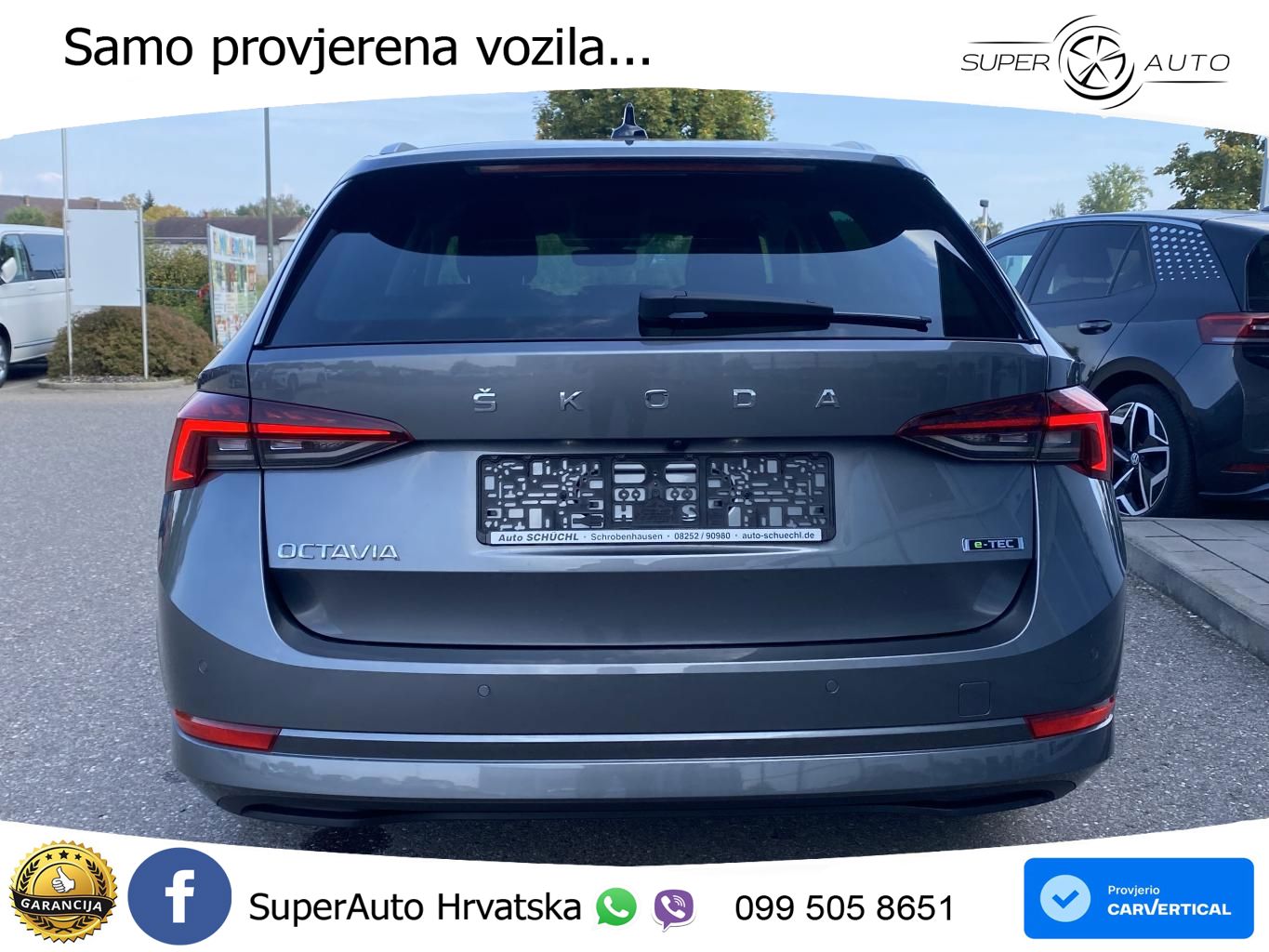 Škoda Octavia Combi 1.5 TSI (150 KS) DSG LED+GR SJED+ACC