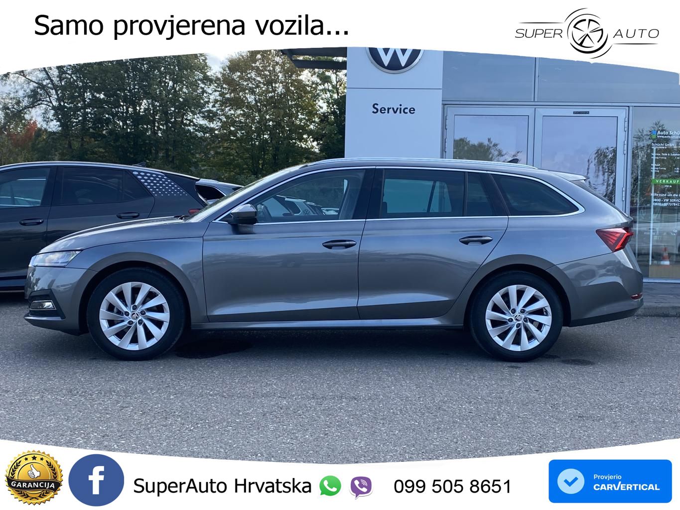 Škoda Octavia Combi 1.5 TSI (150 KS) DSG LED+GR SJED+ACC