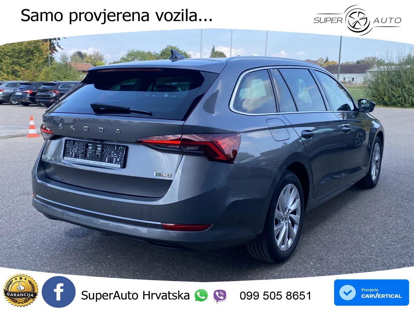 Škoda Octavia Combi 1.5 TSI (150 KS) DSG LED+GR SJED+ACC