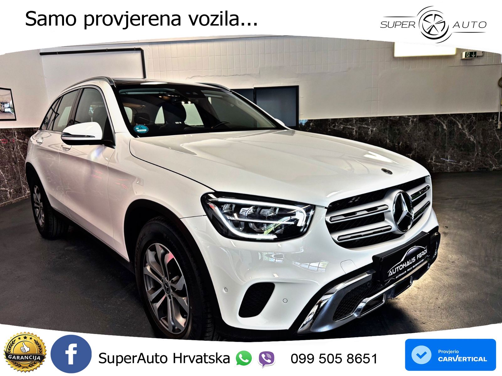 Mercedes GLC 220d (194 KS) 4MATIC G-TRONIC LED+GR SJED+ACC