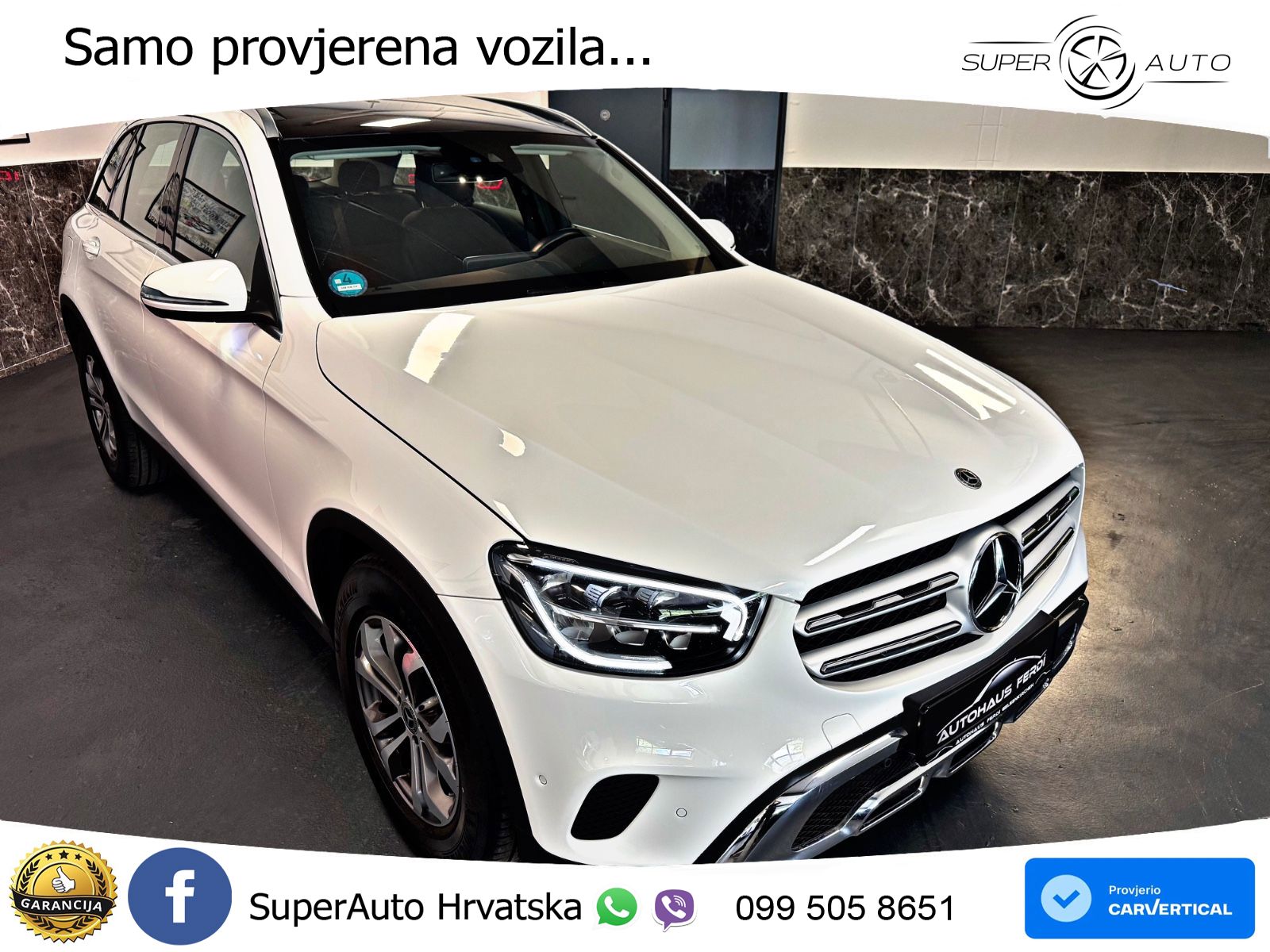 Mercedes GLC 220d (194 KS) 4MATIC G-TRONIC LED+GR SJED+ACC