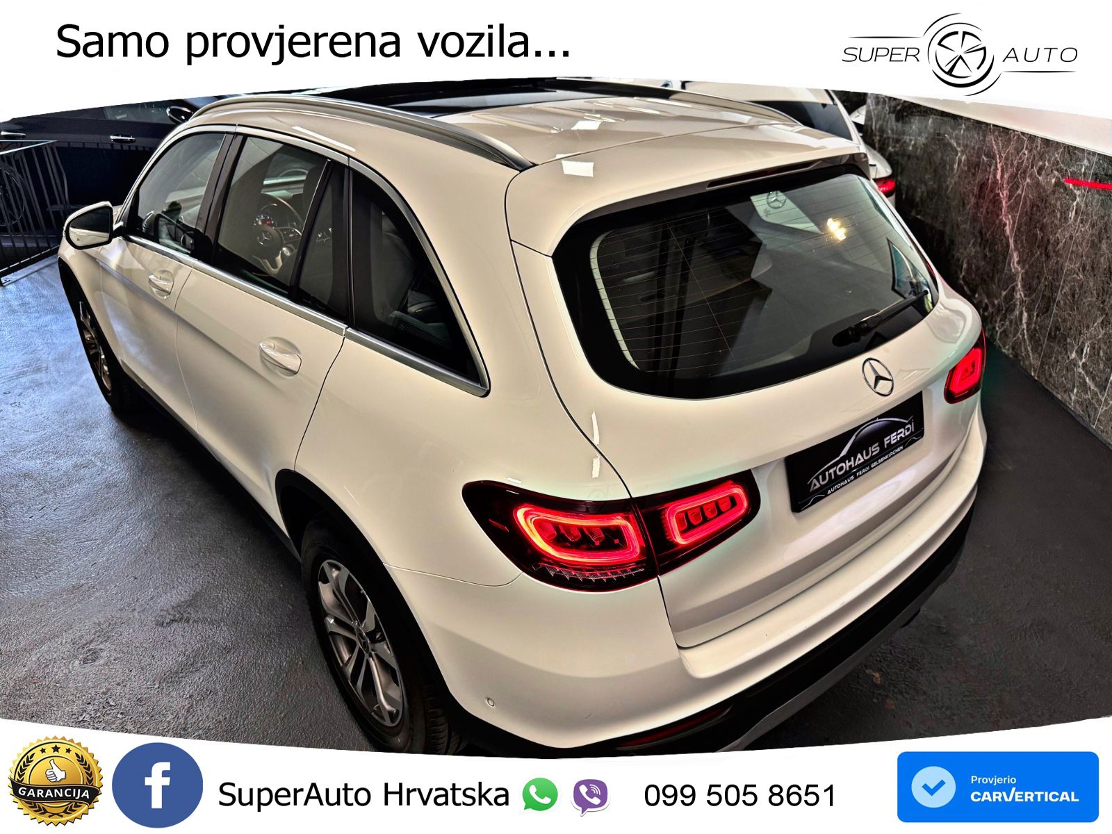 Mercedes GLC 220d (194 KS) 4MATIC G-TRONIC LED+GR SJED+ACC