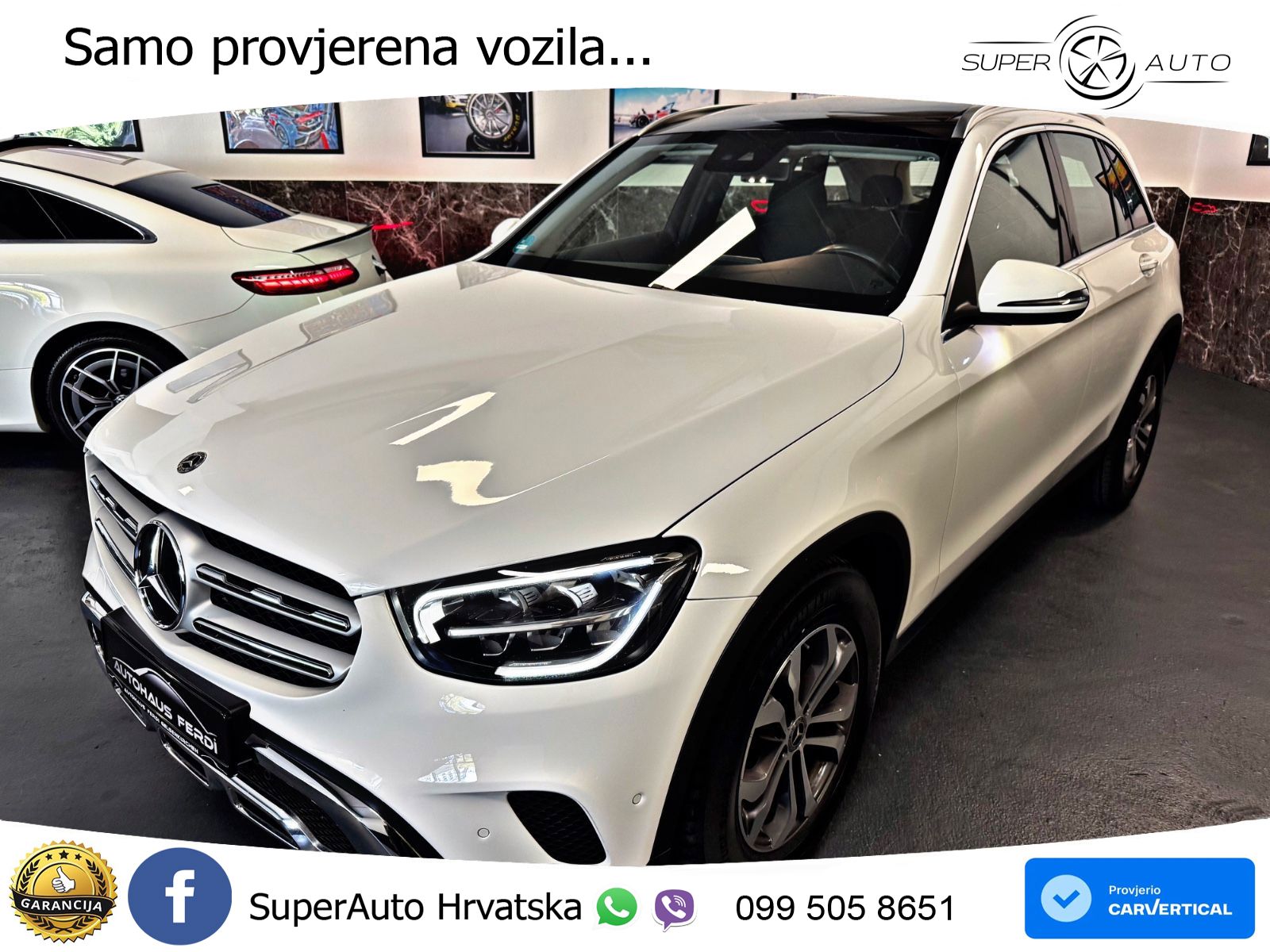Mercedes GLC 220d (194 KS) 4MATIC G-TRONIC LED+GR SJED+ACC