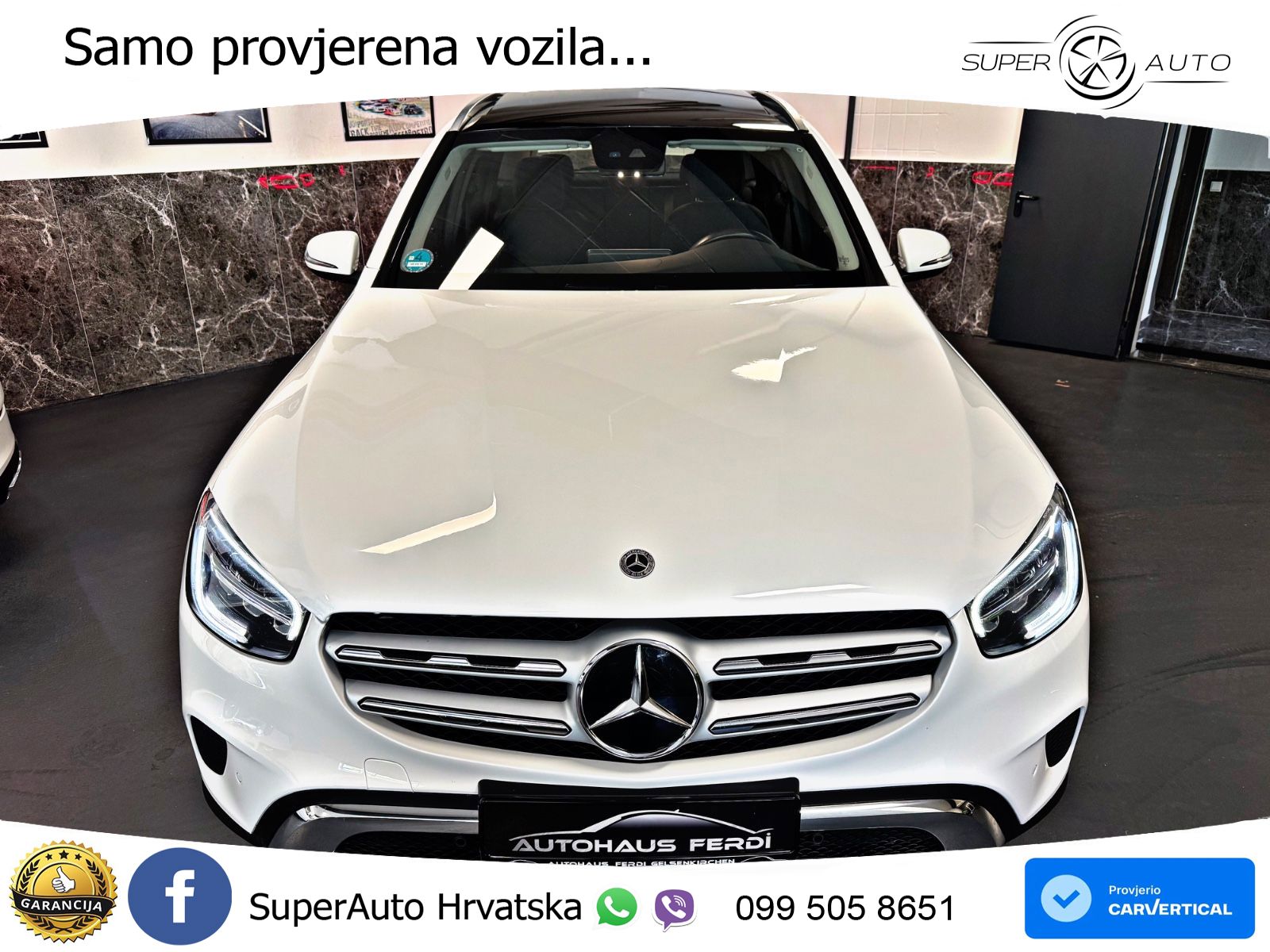 Mercedes GLC 220d (194 KS) 4MATIC G-TRONIC LED+GR SJED+ACC